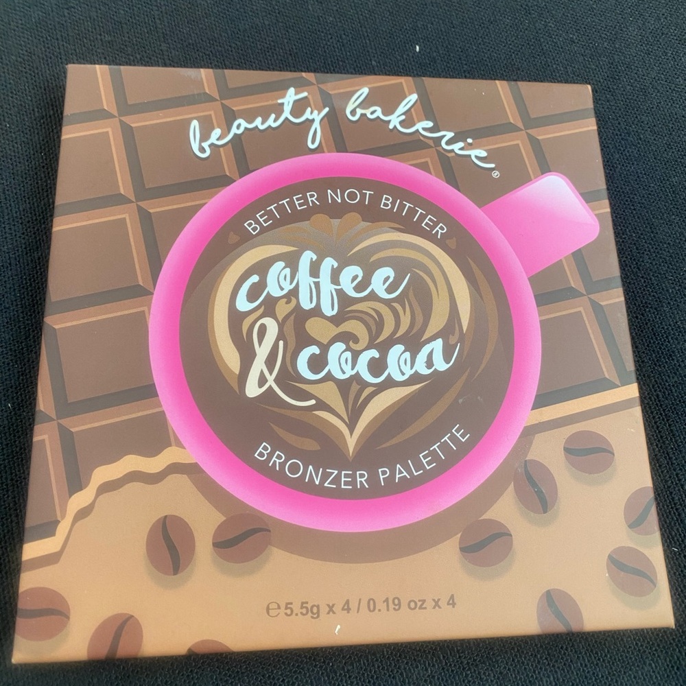 Beauty bakerie better not bitter coffee & cocoa bronzer palette